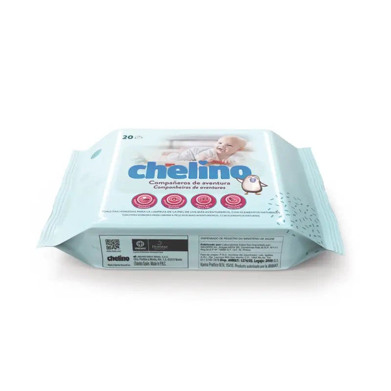 Chelino Feuchtigkeitsspendende Babytücher , 20 Stück