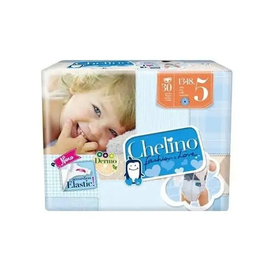 Chelino Love Nappy Size 5 (13-18 Kg), 30 pieces