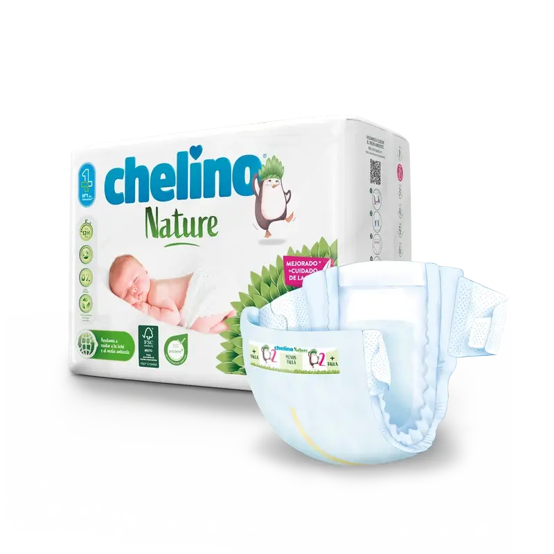 Chelino Nature Windel Größe 2 (3-6 Kg) , 28 Stück