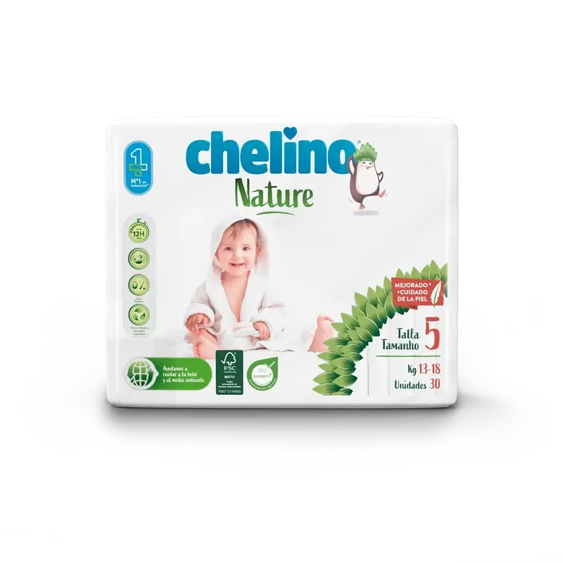 Chelino Nature Windel Größe 5 (13-18 Kg) , 30 Stück