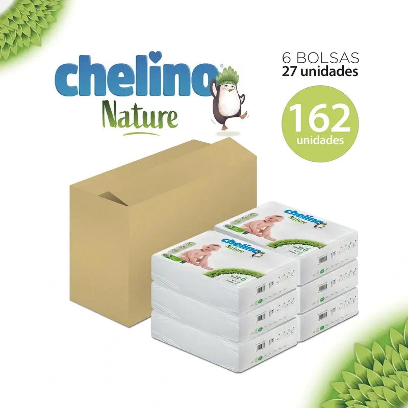 Chelino Nature Windel Größe 6 (17-28 Kg) , 27 Stück
