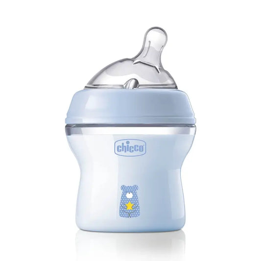 Chicco Naturalfeeling Blau Slow Flow Babyflasche 150Ml 0M+