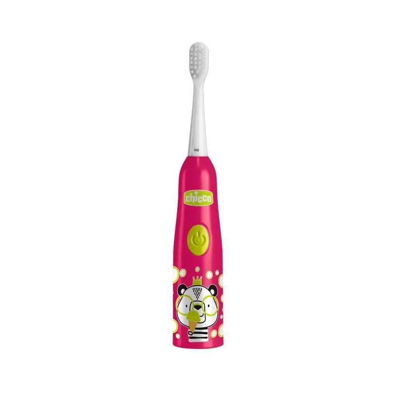 Chicco Panda Rosa Elektrische Zahnbürste 3 Y+