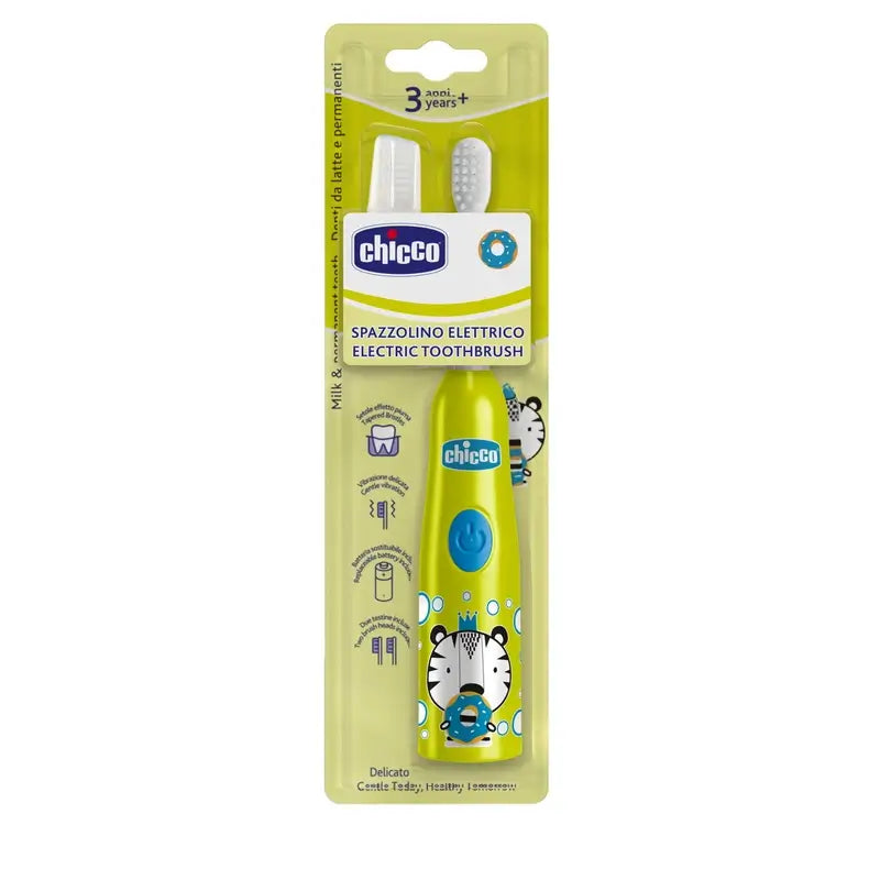Chicco Tiger Gelb Elektrische Zahnbürste 3Y+