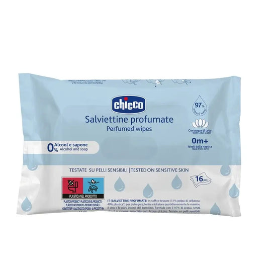 Chicco Wischtücher Pack 16 Einheiten