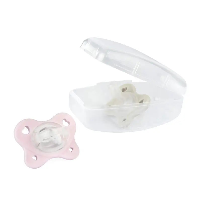 Chicco Physioforma Dual Soft Silikon Schnuller Rosa 2-6M 2 Einheiten