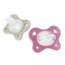Chicco Physioforma Dual Soft Silikon Schnuller Rosa 6-16M 2 Einheiten