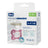 Chicco Physioforma Dual Soft Silikon Schnuller Rosa 6-16M 2 Einheiten
