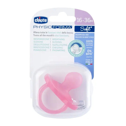 Chicco Physioforma Soft Schnuller Rosa 16-36M 1 Einheit