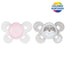 Chicco Schnuller Physio Comfort Silikon Rosa 2-6M 2 Stück sortiert
