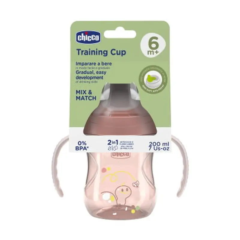 Chicco Lerntasse 6M+ Rosa 200 Ml