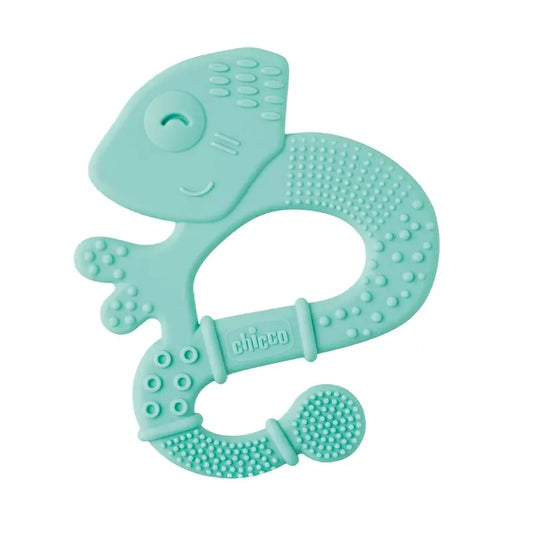 Chicco Super Soft Iguana Beißring 2M+ Blau