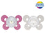 Chicco Schnuller Physio Comfort Silikon Rosa 16-36M 2 Stück sortiert