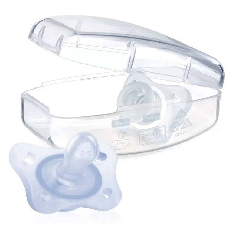 Chicco Schnuller Physioforma Minisoft Blau 0-2M 2 Stück