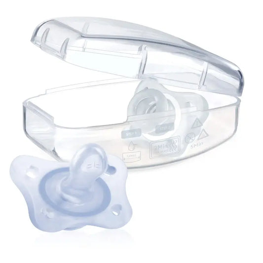 Chicco Schnuller Physioforma Minisoft Blau 0-2M 2 Stück