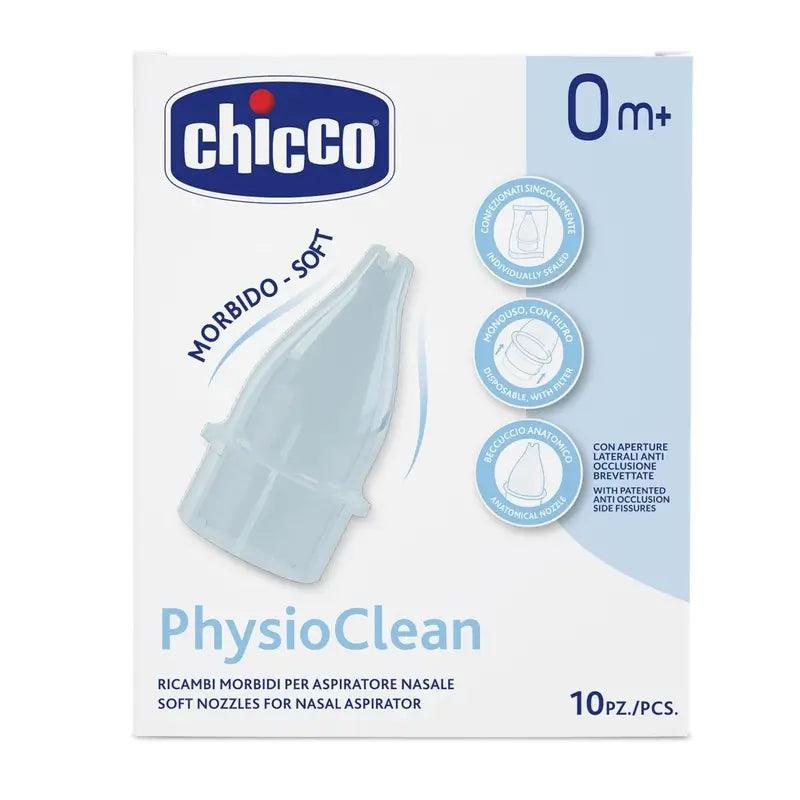 Chicco Physioclean Nasensauger Nachfüllpackungen 10 Stück