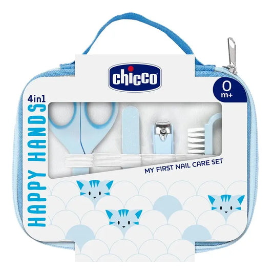 Chicco Happy Hands Nagelpflege-Set Blau