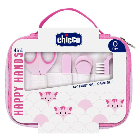 Chicco Happy Hands Nagelpflege-Set Rosa