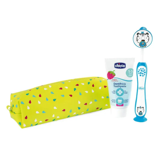 Chicco Blau Tiger Blau Dental Set 36M+