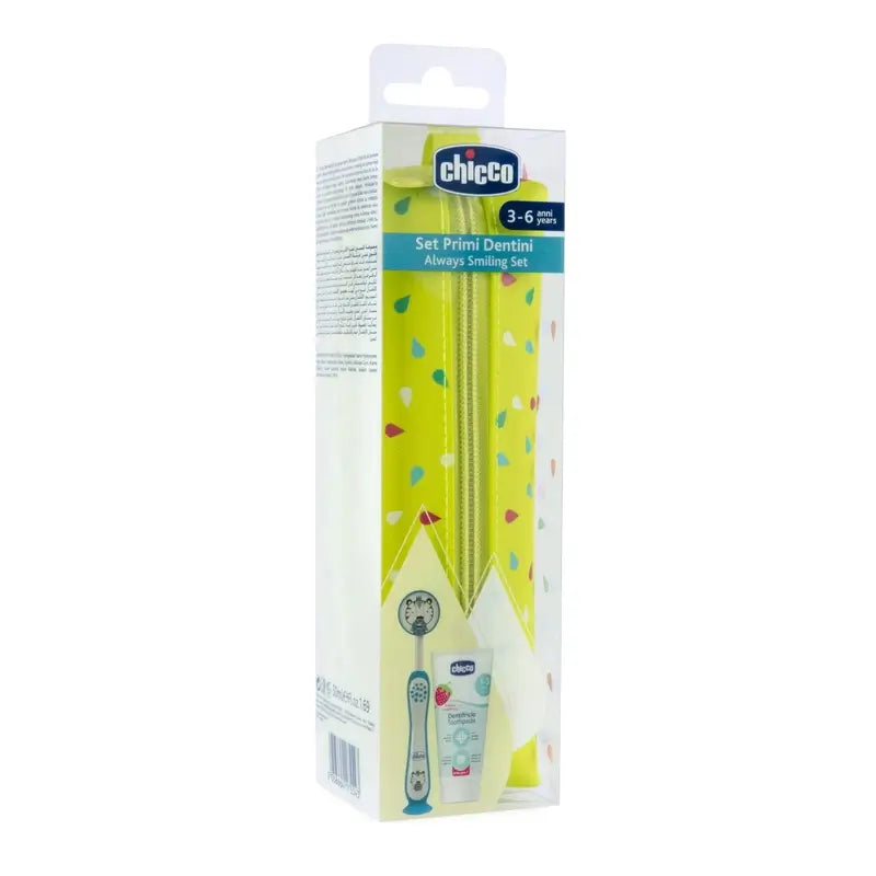Chicco Blau Tiger Blau Dental Set 36M+