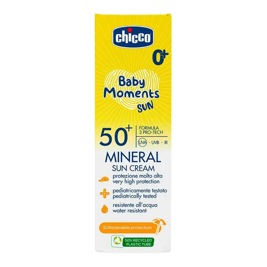 Chicco Sonnen-Mineral-Creme Spf 50+ , 75 ml