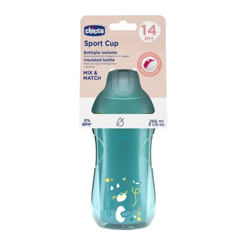 Chicco Sport Cup Thermobecher 14M+ Blau