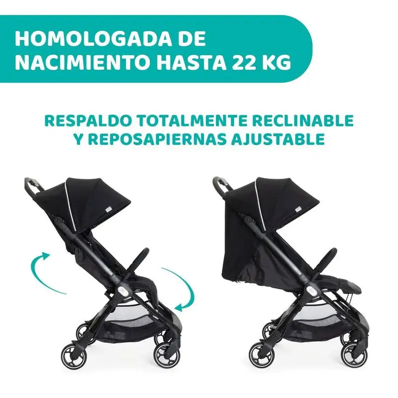 Chicco We Kinderwagen Schwarz
