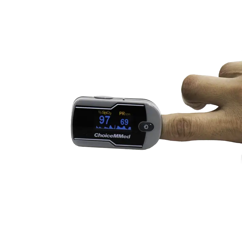 Choicemmed Pulsoximeter für Erwachsene, 1 Stk.