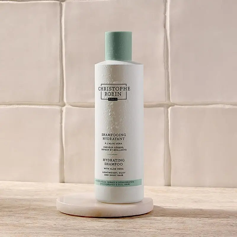 Christophe Robin Feuchtigkeitsshampoo mit Aloe Vera , 250 ml