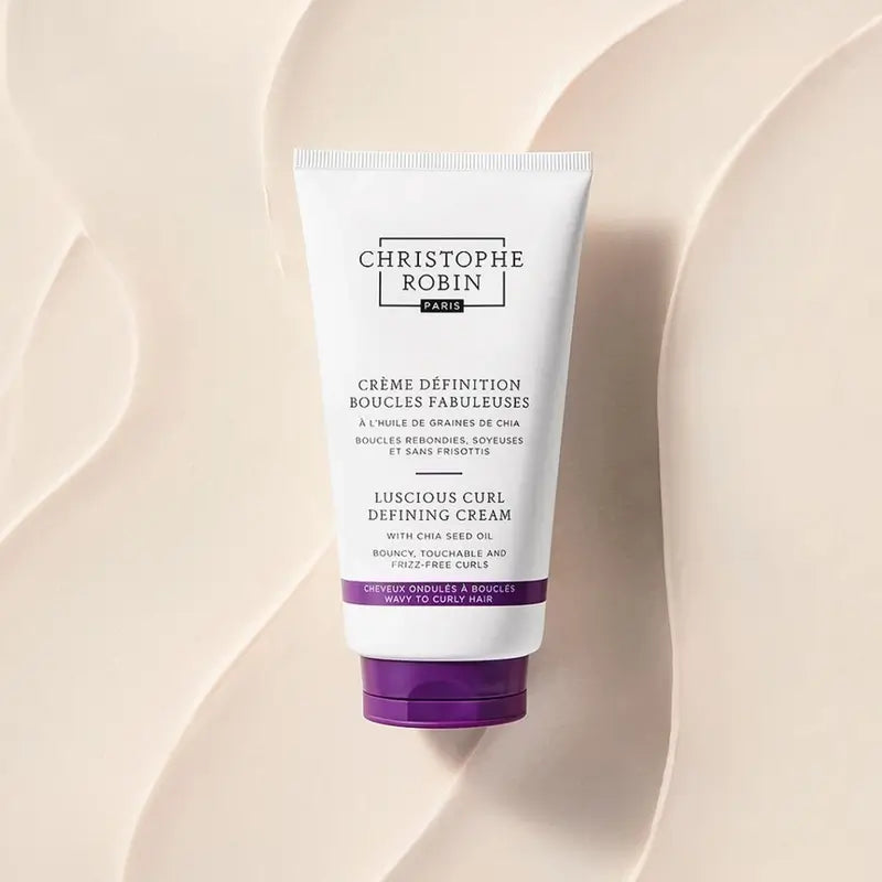 Christophe Robin Curl Defining Cream With Chia Seed Oil (gewelltes bis lockiges Haar) , 150 ml