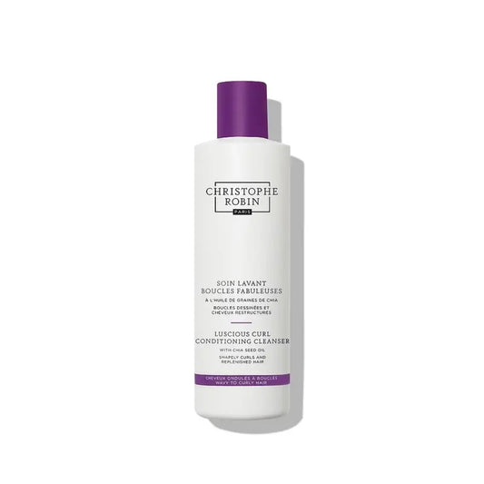 Christophe Robin Luscious Curl Conditioning Cleanser mit Chia-Samenöl (gewelltes bis lockiges Haar) , 250 ml