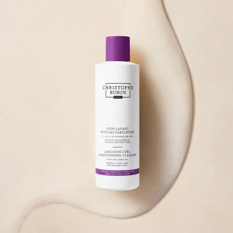 Christophe Robin Luscious Curl Conditioning Cleanser mit Chia-Samenöl (gewelltes bis lockiges Haar) , 250 ml