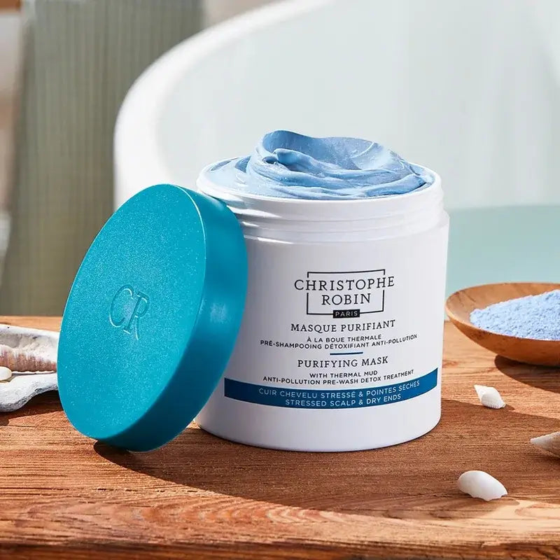 Christophe Robin Reinigende Maske mit Thermalschlamm , 250 ml