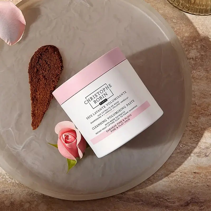 Christophe Robin Pure Volumising Cleansing Paste mit Rosenextrakten, 250 ml