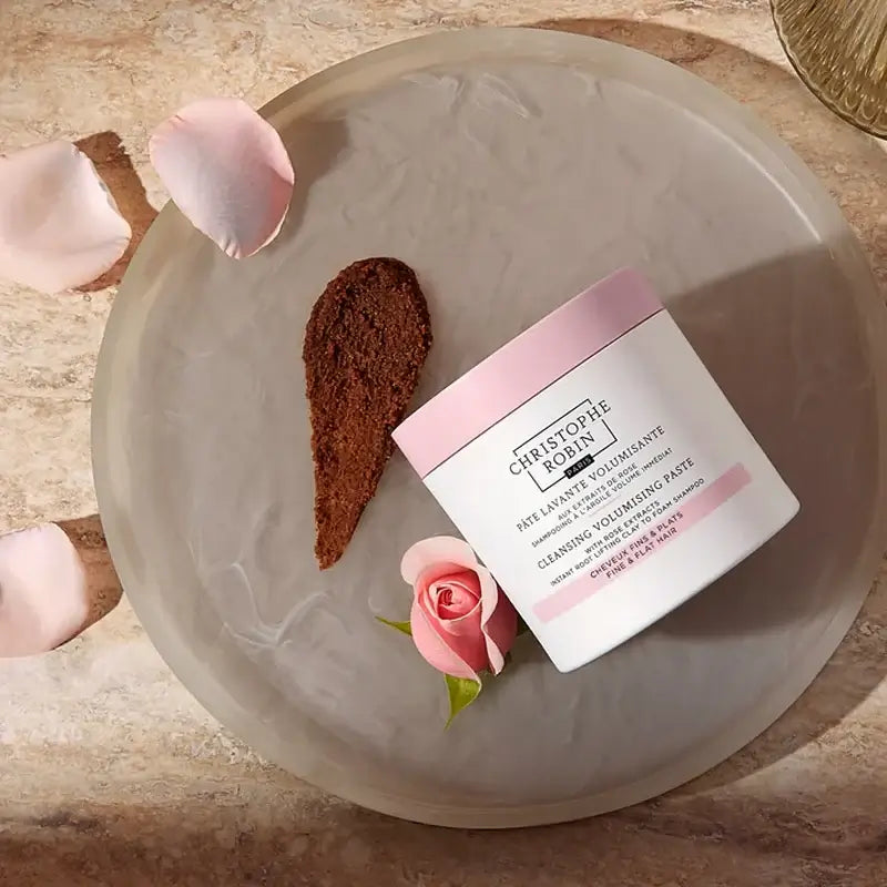 Christophe Robin Pure Volumising Cleansing Paste mit Rosenextrakten, 250 ml