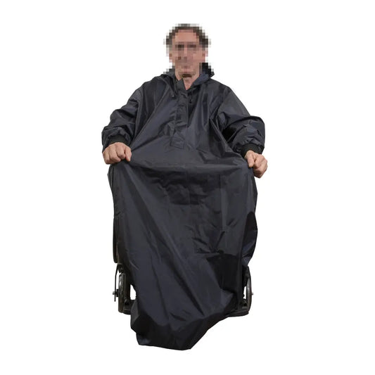 wasserdichte Regenjacke mit Ärmeln