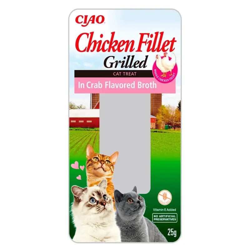 Churu Cat Chicken Fillet Crab Broth 1X25Gr.
