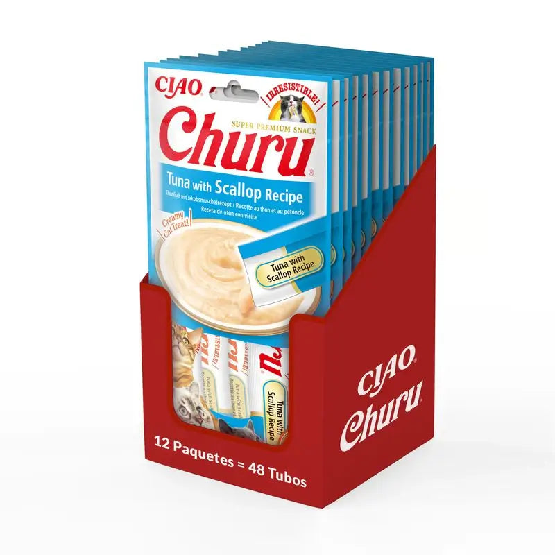 Churu Cat Thunfisch Jakobsmuschel Rezept Display 12X56Gr