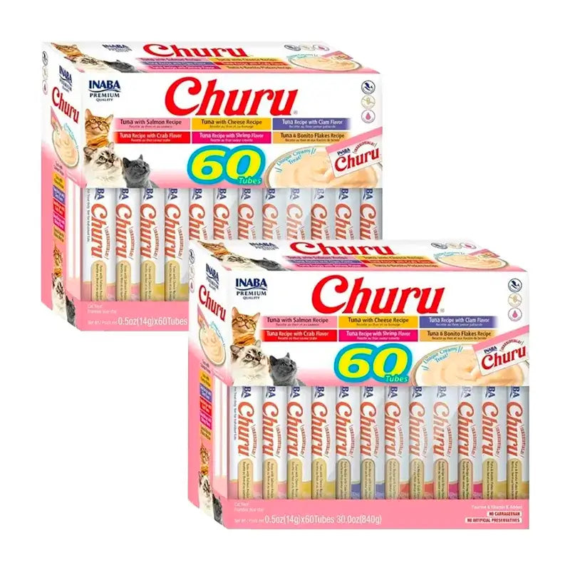 Churu Cats Thunfisch-Sorten, Packung 2 x 60X14Gr