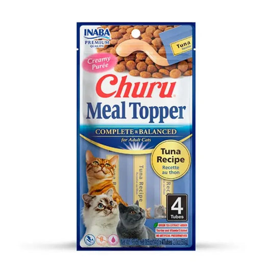 Churu Meal Topper Cat Food Topping – Tuna Flavour, 12 x 56 g