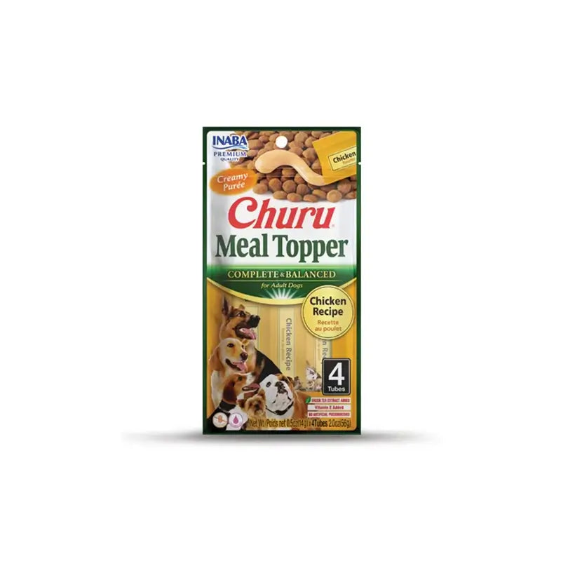 Churu Meal Topper Dog Topping – Chicken Flavour, 12 x 56 g