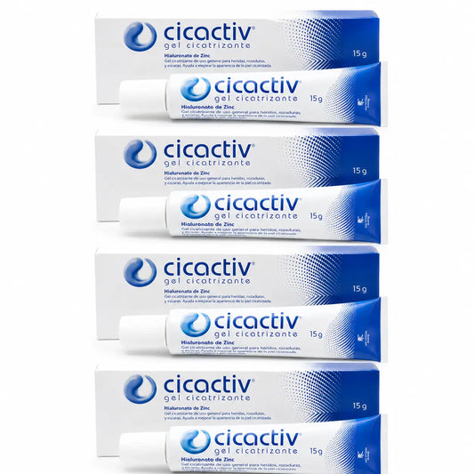 Cicactiv Wundheilungsgel 15 g, 4er-Pack