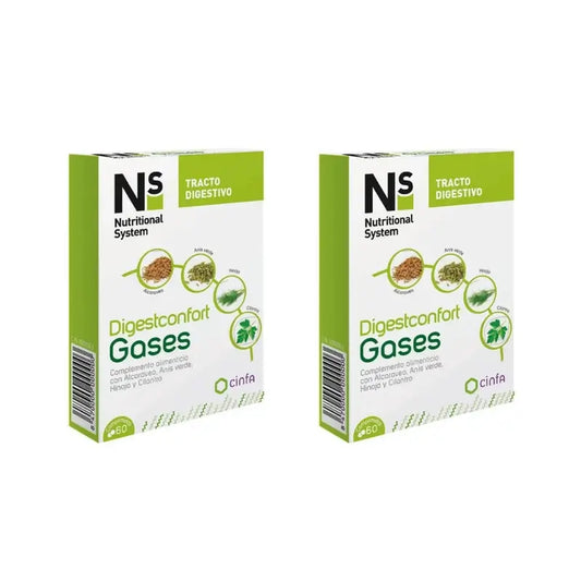 Cinfa Ns Digestconfort Gase, 2X60 Tabletten