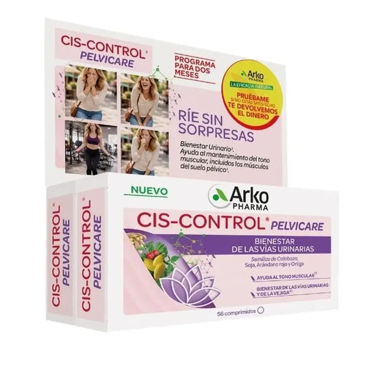 Cis-Control Pelvicare Tabletten, Packung mit 2 × 56 Tabletten, 112 Tabletten