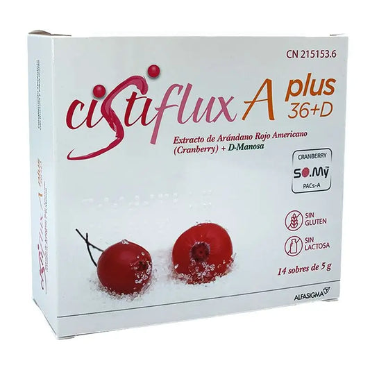 Cistiflux A Plus 36+D, 14 Beutel à 5 Gramm