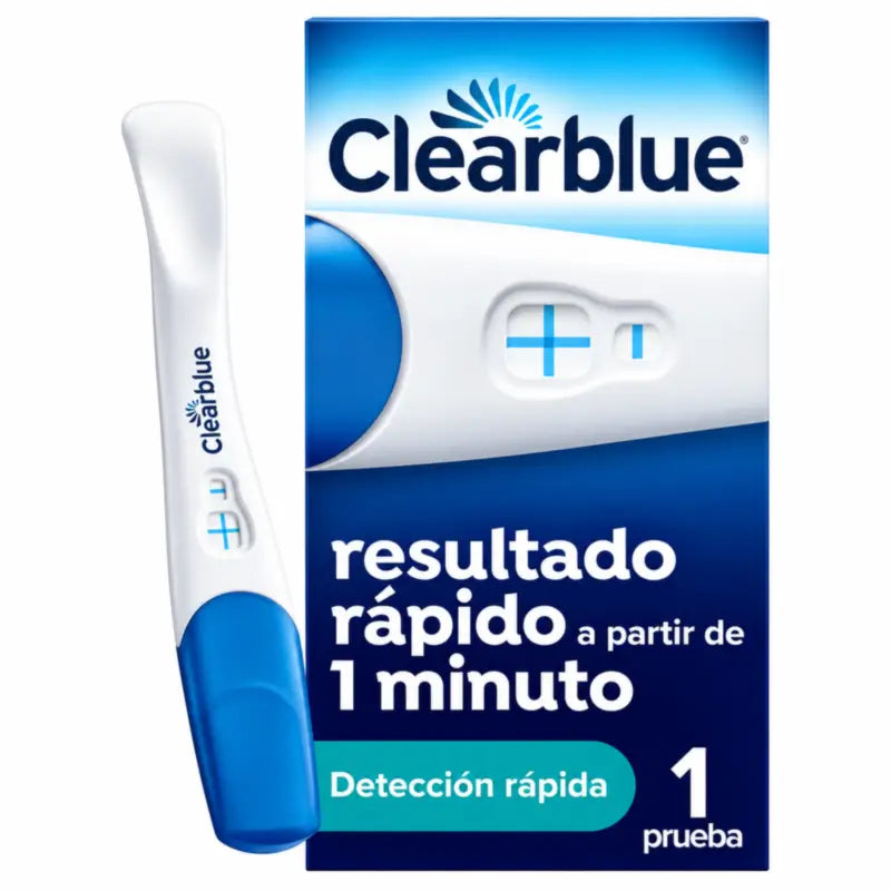 Clearblue Schwangerschaftstest mit Schnellnachweis, Ergebnisse in nur 1 Minute, 1 Test