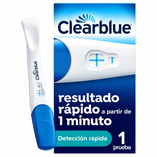 Clearblue Schwangerschaftstest mit Schnellnachweis, Ergebnisse in nur 1 Minute, 1 Test