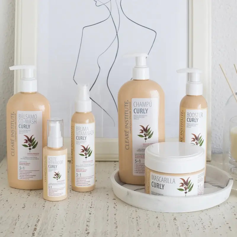 Clearé Institute Curly Hair Curly Method Feuchtigkeitsspendendes Öl 50 Ml