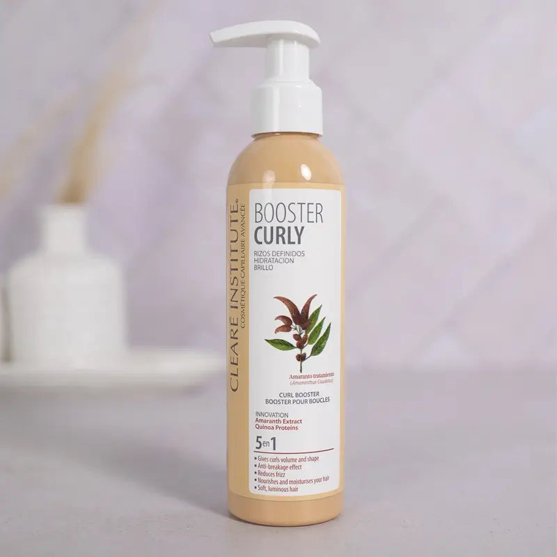 Clearé Institute Booster Curly Hair Styling Methode Curly Hair Styling Cream 200 Ml