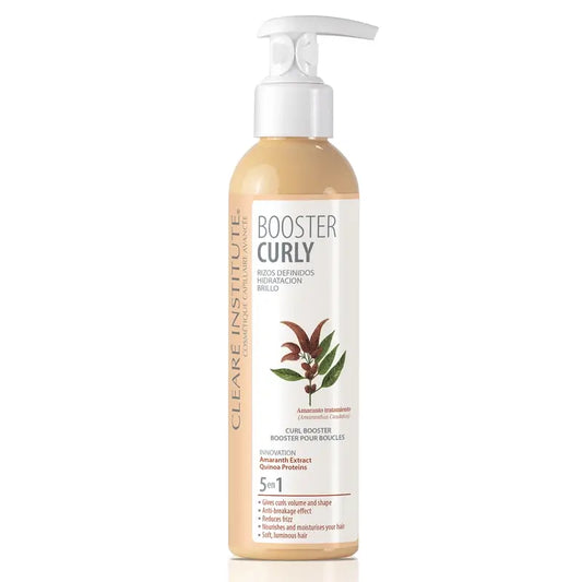 Clearé Institute Booster Curly Hair Styling Methode Curly Hair Styling Cream 200 Ml